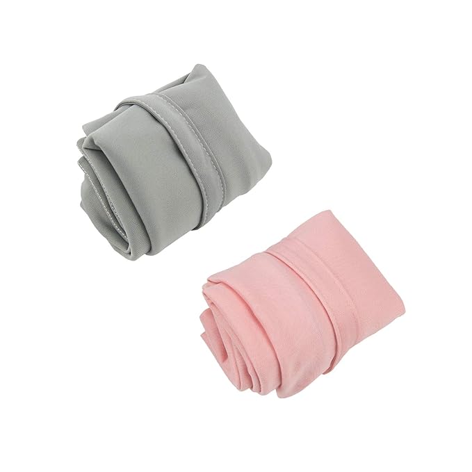 ALVA ALVABABY 2pcs Cloth Diaper Wet Dry Bags Waterproof Reusable with Two Zippered Pockets Travel Beach Pool Daycare Soiled Baby Items Yoga Gym Bag for Swimsuits or Wet Clothes L-B1929