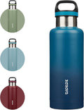 BJPKPK Insulated Water Bottle 32OZ Stainless Steel Water Bottle with Handle Double Walls Vacuum Insulated BPA Free Flask, Indigo Black