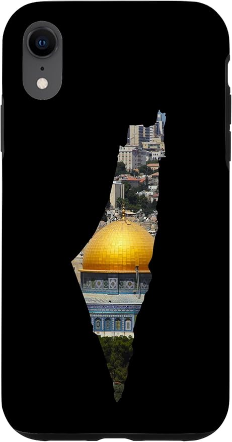 Palestinian Map Al Aqsa Jerusalem in Palestine Case for iPhone XR