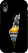 Palestinian Map Al Aqsa Jerusalem in Palestine Case for iPhone XR