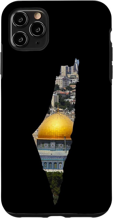 Palestinian Map Al Aqsa Jerusalem in Palestine Case for iPhone 11 Pro Max