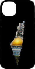 Palestinian Map Al Aqsa Jerusalem in Palestine Case for iPhone 14 Plus