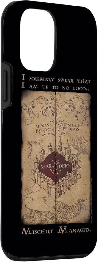 iPhone 12 mini Harry Potter Marauder's Map Words Case