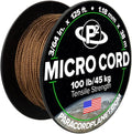 Paracord Planet Micro Paracord – Thin Braided Cord for Crafting, Fishing, and DIY Projects in 125 ft Spools – Copper