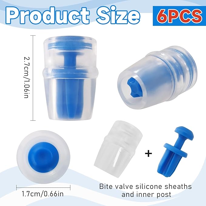 Bite Valve ON-Off Switch Tube Nozzle Replacement for Hydration Bladder