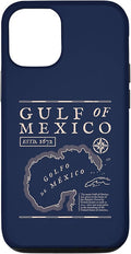 Gulf of Mexico 1672 Historic Map Case for iPhone 12/12 Pro