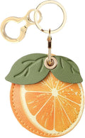 Leather Keychain Holder Case Compatible with AirTag,Cute air tag Cover with Keychain Ring,GPS Tracker Case for Keys