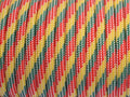 7 Strand Core 550lb Paracord Parachute Cord Lanyard Mil Spec Type III-100ft (Red+Green+Yellow(81#))