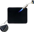 23.6" × 31.5" Welding Fireproof Blanket Large Flame Retardant Pad Outdoor Camping BBQ Emergency Supplies for Stove Grill Heat Insulation Carbon Felt Ground Table Protective Pad