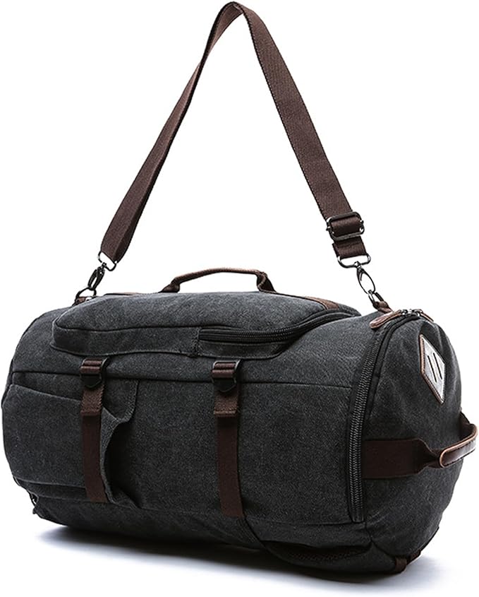 IT'SCARL Large backpack for men, Backpack for travel, Mens backpack,Waterproof, Carry on, Big bag, Short distance business trip work bag (black)