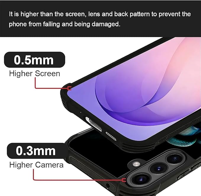 for Samsung Galaxy S26 Case,Graphic Design for Girl Boy Soft Silicone Hard Acrylic Shock Protection Designed for Samsung Galaxy S26 Skeleton Winding Snake Pattern