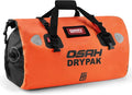 OSAH DRYPAK Waterproof Duffel Bag - Motorcycle Dry Bag Tail Bag with Large Storage Space, Waterproof Luggage Duffle Bags with Outer Mesh Zipper Pocket for Camping, Kayaking, Fishing & Traveling