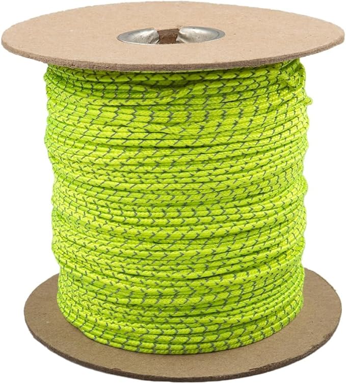 Paracord Planet Camping Cord – Lightweight Reflective Paracord for Tent Lines, Hanging Clothes, Tarps, Supplies, & More!