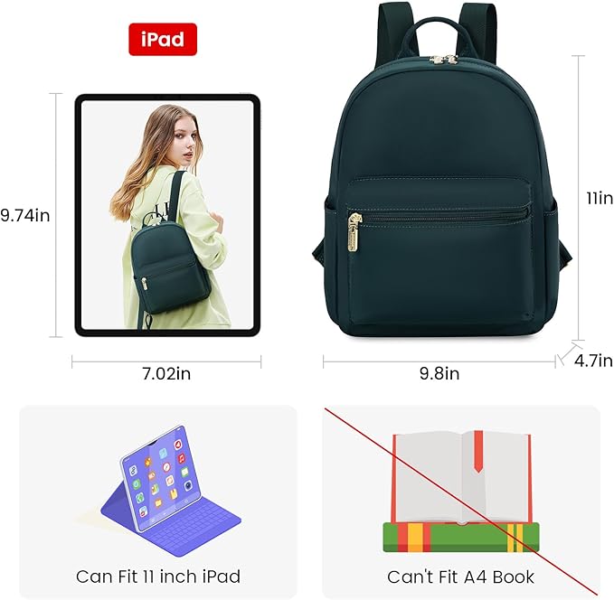 LOVEVOOK Mini Backpack for Women Light Weight Small Waterproof Backpack Purses Daily Backpack… | Light Weight