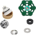 Watflow Frost Outdoor Faucet Repair Kit, Hose Bib Replacement with 3/4 GHT Outdoor Faucet Cap for Anti-Siphon Sillcock Valves, Anti-Leak Metal Handle– Easy DIY Repair
