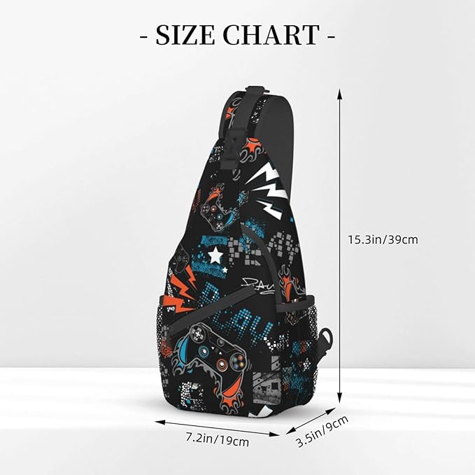 Sling Backpack For Men Hiking Daypack Crossbody Shoulder Bag Travel Chest Pack | Hiking, Travel