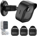 3 Pack Wall Mount for Blink Outdoor 4 (4th Gen) and Outdoor (3rd Gen), Weatherproof Protective Housing and 360 Degree Adjustable Mounting Bracket with Blink Sync Module 2 Mount (Black)