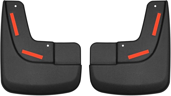 Husky Liners - Front Mud Guards | 2017 - 2020 Ford F-150 Raptor, Front Set - Black, 2 Pc | 58491