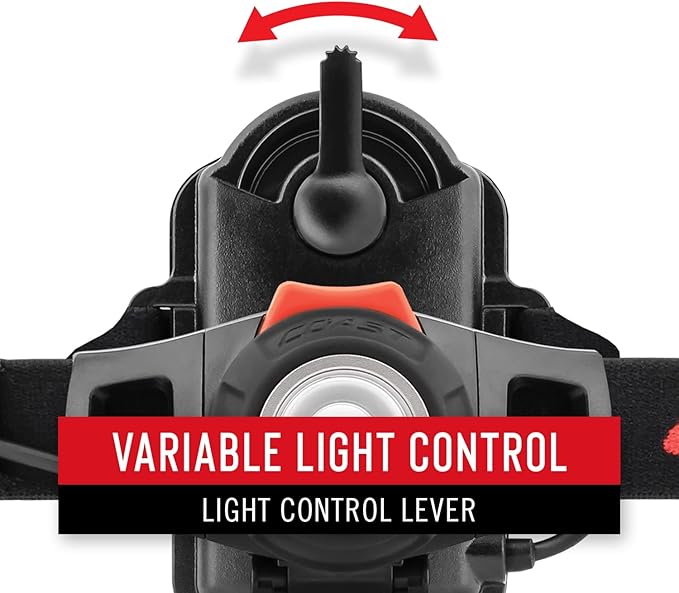 COAST HL7 330 Lumen Focusing LED Headlamp with TWIST FOCUS™, Black