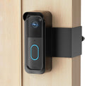 Blink Doorbell Mount, 2nd Gen Anti-Theft Blink Doorbell Camera Mount No Drilling with Rain Cover, Fit for Blink Video Doorbell 1st & 2nd Gen, No Block Sensor & Night Vision