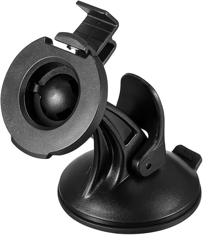 Windshield Suction Cup Bracket Cradle Complete Mount – Compatible Replacement for Garmin DriveSmart 50 51 61 65 70 76, Drive 51 55 60 61, nüvi 42 52 57 2539 2597 2689, RV 660 770, dēzl 570 580 OTR700