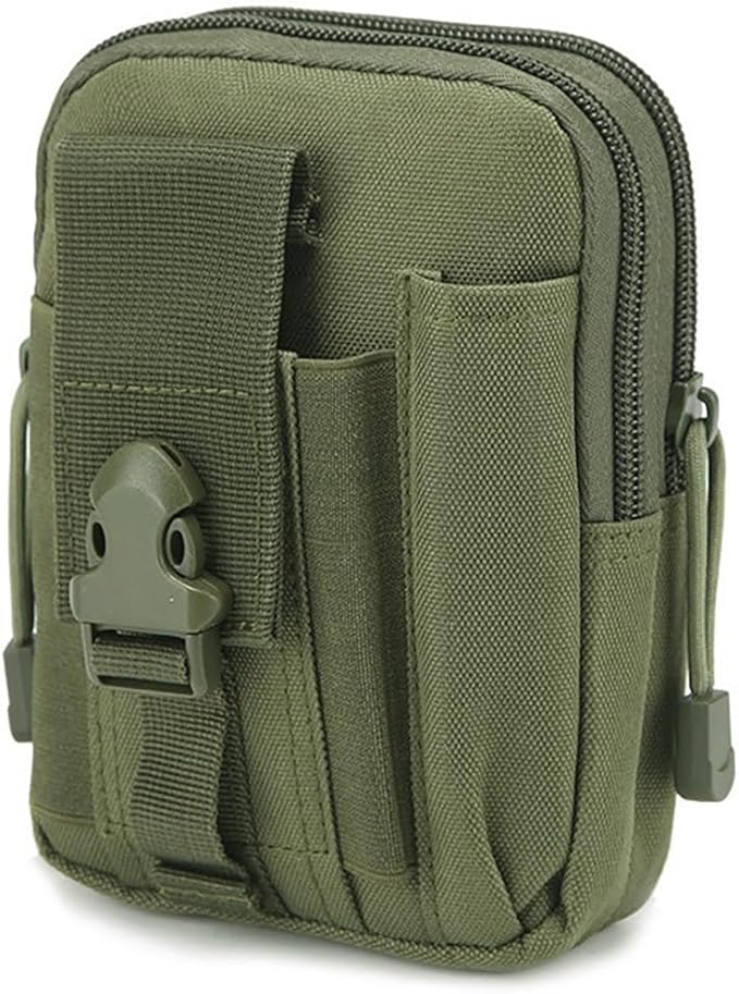 Belt Pouch, Tactical Molle Phone Pouch EDC Utility Pouches Waist Bag, Small Cell Phone Holster Gear Tool Gadget Pocket for Men