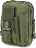 Belt Pouch, Tactical Molle Phone Pouch EDC Utility Pouches Waist Bag, Small Cell Phone Holster Gear Tool Gadget Pocket for Men