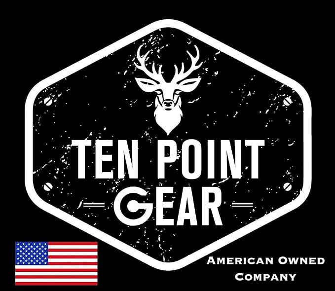 Ten Point Gear® 550 Paracord Guitar Strap - Full Grain Leather Ends for Music Playing Comfort, Stability, and Durability.