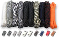 Paracord Planet 550lb Type III Paracord Combo Crafting Kits with Buckles
