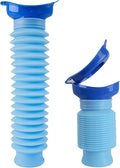Pee Bottles for Men, Portable Urinal for Men, Collapsible Urine Bottle 750ML, Car Urinals for Men and Women, Emergency Urinal Shrinkable Pocket Toilet for Travel, Camping, Traffic Jam, Road Trips