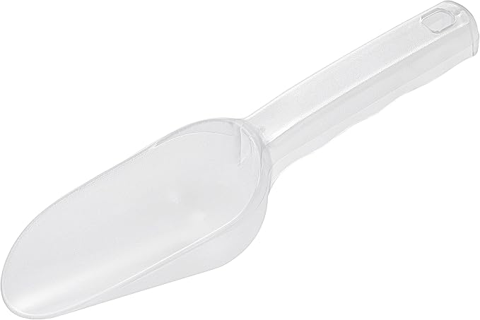 Ice Maker Scoop with Magnetic Hook Holder, Kitchen Ice Scoop for Refrigerator, Multipurpose for Pet Food, Flour, Grains, Candy, (2-Piece Set)