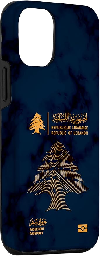 Lebanon,Lebanon Passport,Lebanon Flag,Lebanon map. Case for iPhone 12/12 Pro