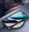 for iPhone 16 Pro Case [Shockproof] [Dropproof] [with Screen Protector ] Heavy Duty Protection Phone Case Cover - Black
