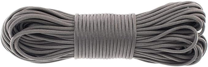 Paracord Planet Solid Color 550lb Paracord – 7 Strand Type III Nylon Cord for Indoor and Outdoor Tasks – Foliage Green (10 ft)