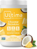 Ultima Replenisher Mocktini Electrolyte Powder Drink Mix – Sugar Free – Piña Colada, 90 Servings – Hydration Powder with 6 Electrolytes and Trace Minerals – Keto Friendly, Non-GMO