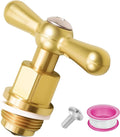 Brass Globe Valve Faucet Stem and Bonnet Replacement Kit with Waterproof Tape PP806-15 Handle for Arrowhead PK1100 Hose Bibs, Boiler Drains, Sill Faucets