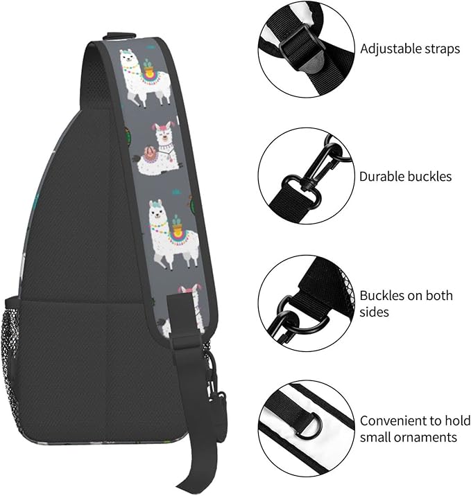 Sling Backpack For Men Hiking Daypack Crossbody Shoulder Bag Travel Chest Pack | Hiking, Travel