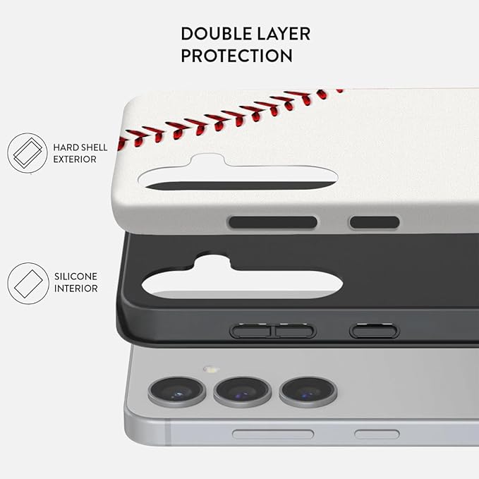 Compatible for Samsung Galaxy A36 5G Case, Dual Layer Heavy Duty 2 in 1 Shockproof Protective Phone Case,Basesall