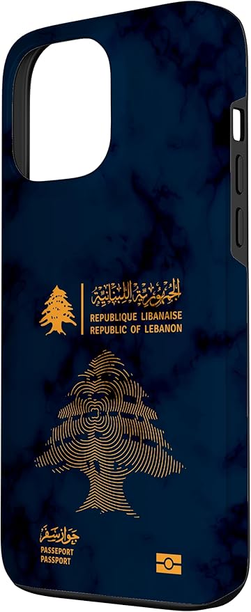 Lebanon,Lebanon Passport,Lebanon Flag,Lebanon map. Case for iPhone 13 Pro Max
