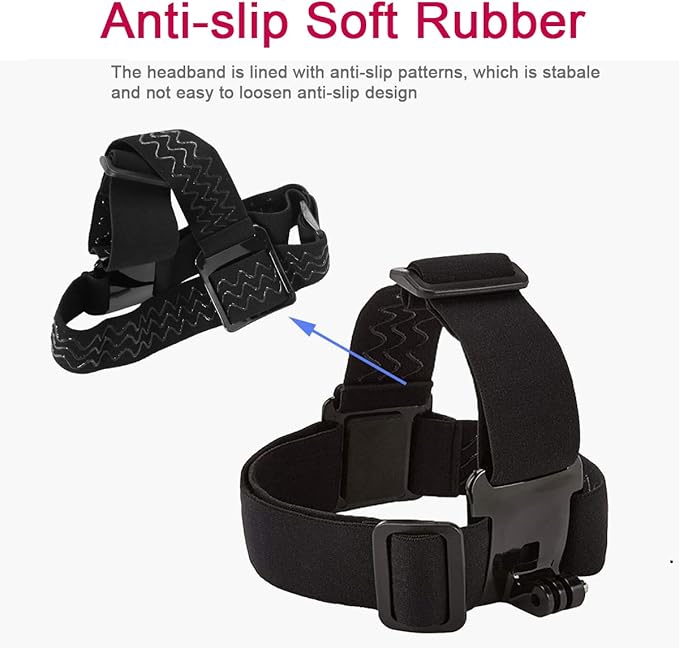 Phone Chest Mount Head Strap Accessories - Vlogging Kit for iPhone,POV Phone Holder Compatible With iPhone 17 Pro Max Plus 16 15 14 - Hands Free Body Camera Mount for Immersive Fishing Video Recording