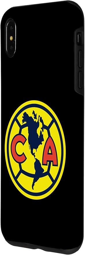 Club America Classic Crest Circle with Americas Map Case for iPhone Xs Max