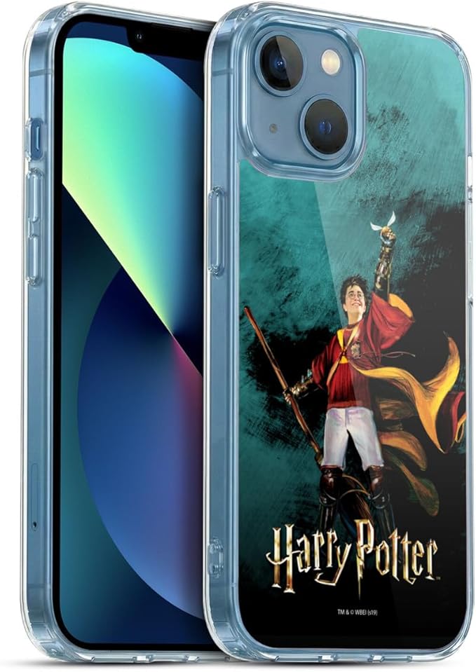 Head Case Designs Officially Licensed Harry Potter Quidditch 3 Prisoner of Azkaban II Gel Case [Military Grade Protection] Compatible with Apple iPhone 13 Mini and Compatible with MagSafe