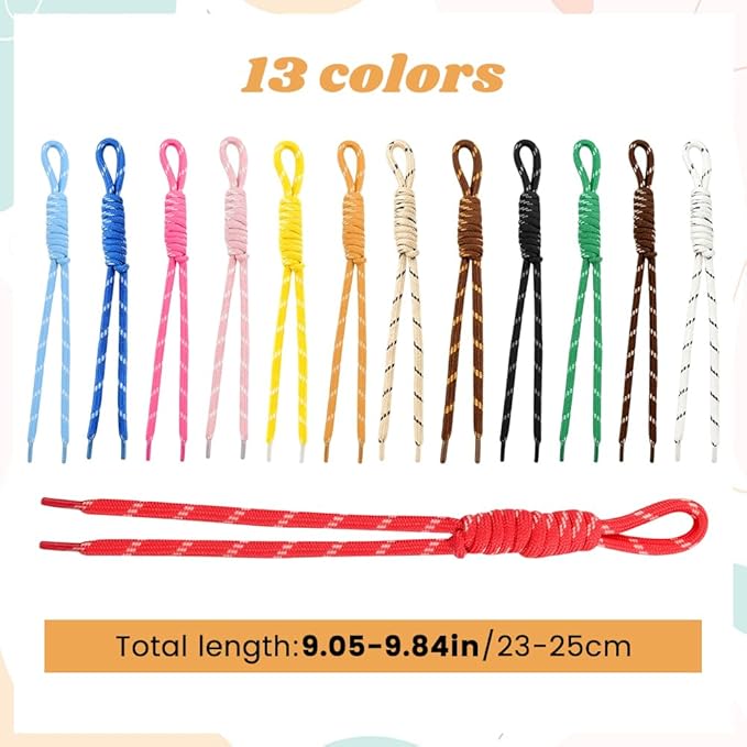 Paracord Keychain Bag Charms, 13Pcs Colorful Braided Paracord Rope Keychain Bag Charms, Backpack Purse Handbag Decoration Accessories for Outdoor Travel & Gift Giving