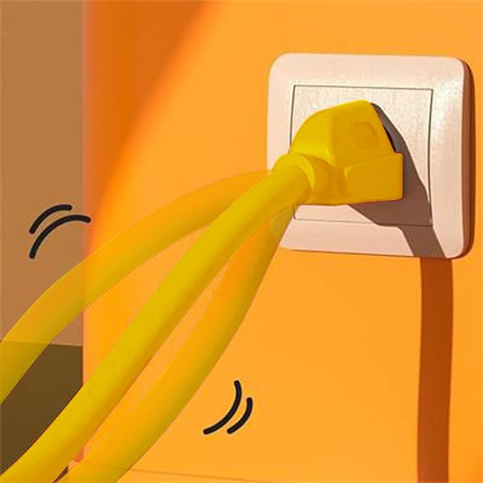 Outdoor Extension Cord Waterproof 100 FT, Yellow 14/3 SJTW Heavy Duty, Flexible 100% Copper 3 Prong Extension Cord for Lawn, Garage,UL Listed