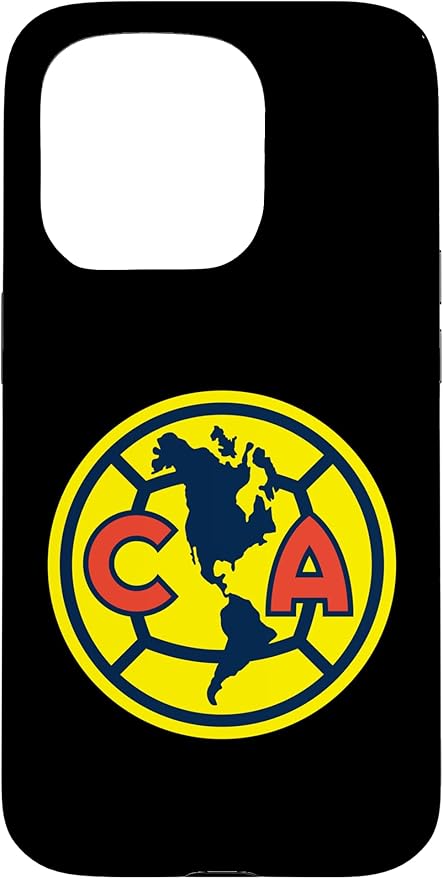 Club America Classic Crest Circle with Americas Map Case for iPhone 15 Pro