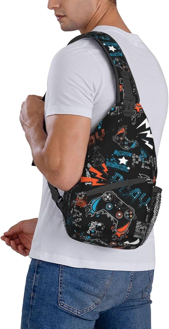 Sling Backpack For Men Hiking Daypack Crossbody Shoulder Bag Travel Chest Pack | Hiking, Travel