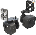 2-in-1 Metal Camera Mount for Blink Outdoor 4 & Blink Mini, （2026 Upgrade Big Suction with 360° Adjustable Bracket, Window Suction or Screw Wall Mount, Heavy Duty, Black (2-Pack)