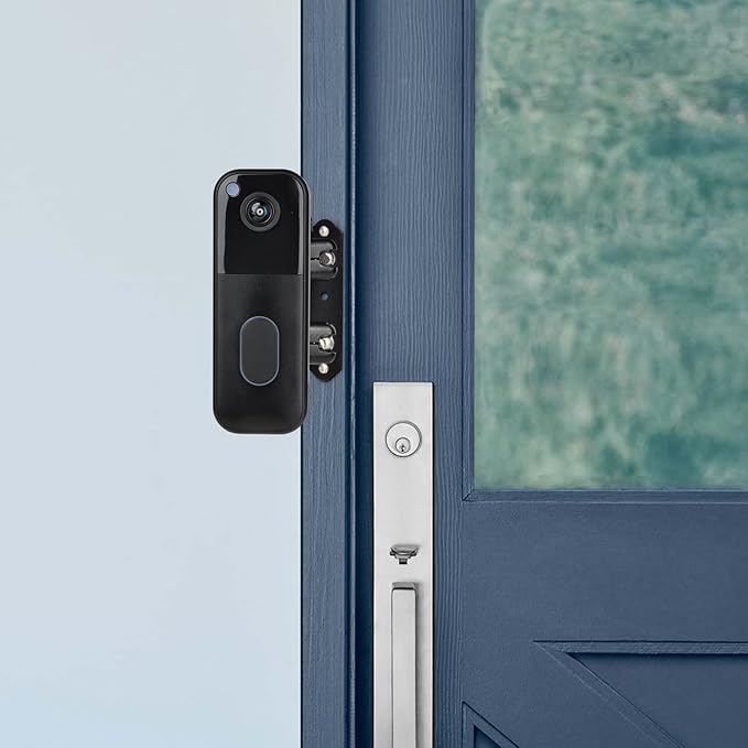 Blink Doorbell Camera Mount, Adjustable Angle Mount for Newest Model/Blink Video Doorbell/2nd Gen & Outdoor Camera Accessories. (Camera Not Included)