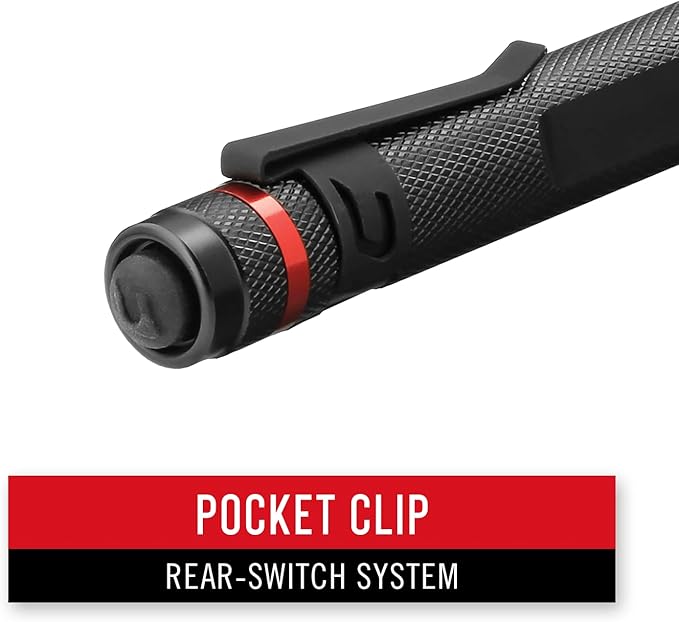 Coast G20 Inspection Beam LED Penlight with Adjustable Pocket Clip and Consistent Edge-To-Edge Brightness, Black, 54 lumens,1 Pack