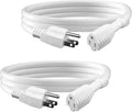BN-LINK 3 Ft Outdoor Extension Cord 16/3 SJTW General Purpose Power Cord, 3 Prong Grounded Plug, 13-Amp, Black, for Lawn, Garden, Appliances, 3 Pack